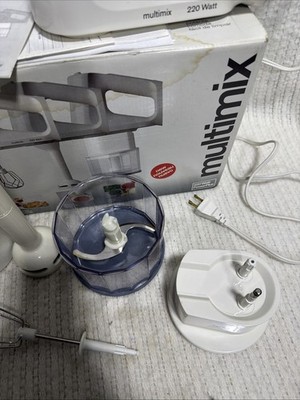 Braun Multimix M880 All-in-one Chopper Hand Mixer Immersion