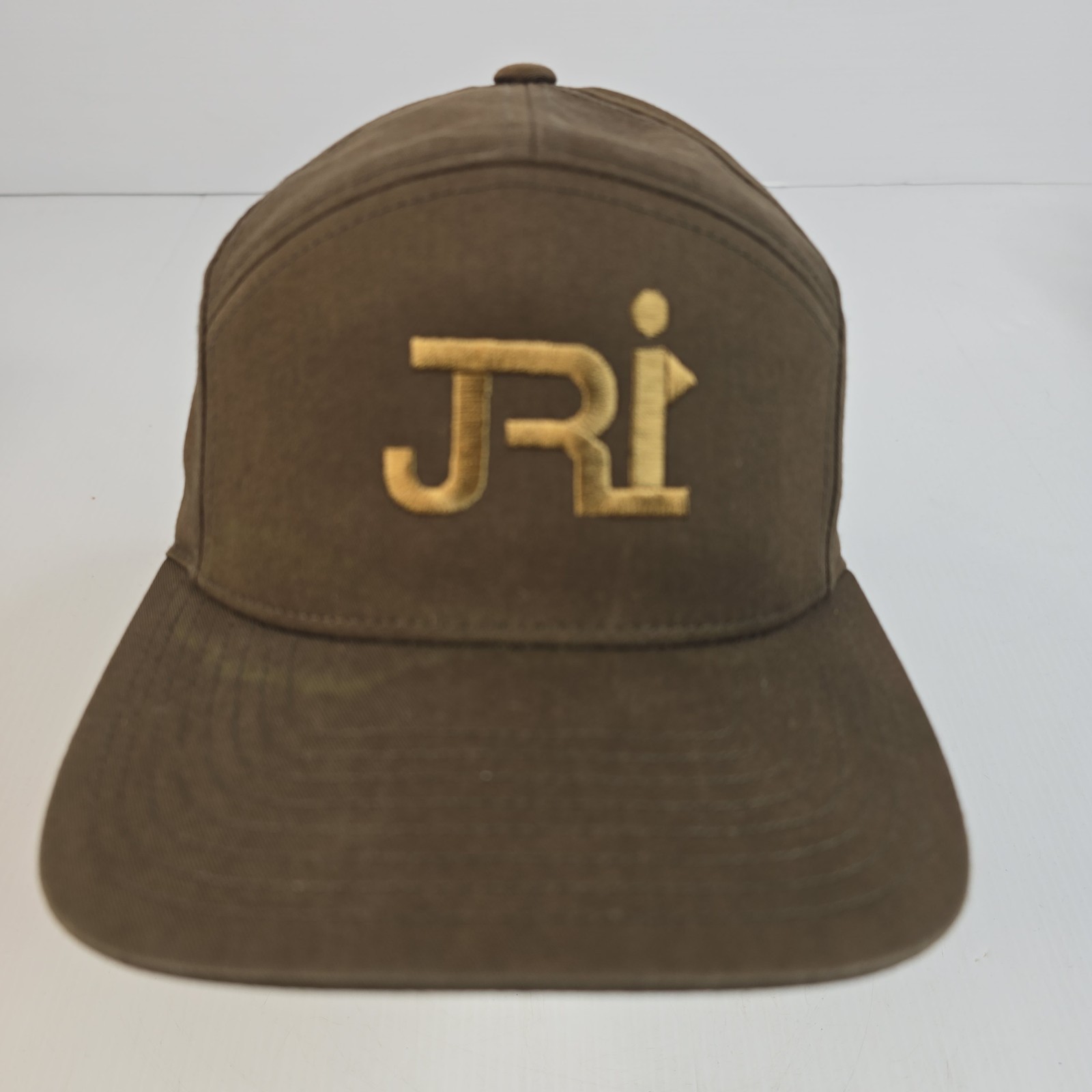 JRI Brown panel adjustable strapback baseball sty… - image 1