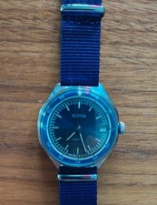 Vintage Vostok Mechanical Watch – Blue Sunburst Dial – Made in USSR