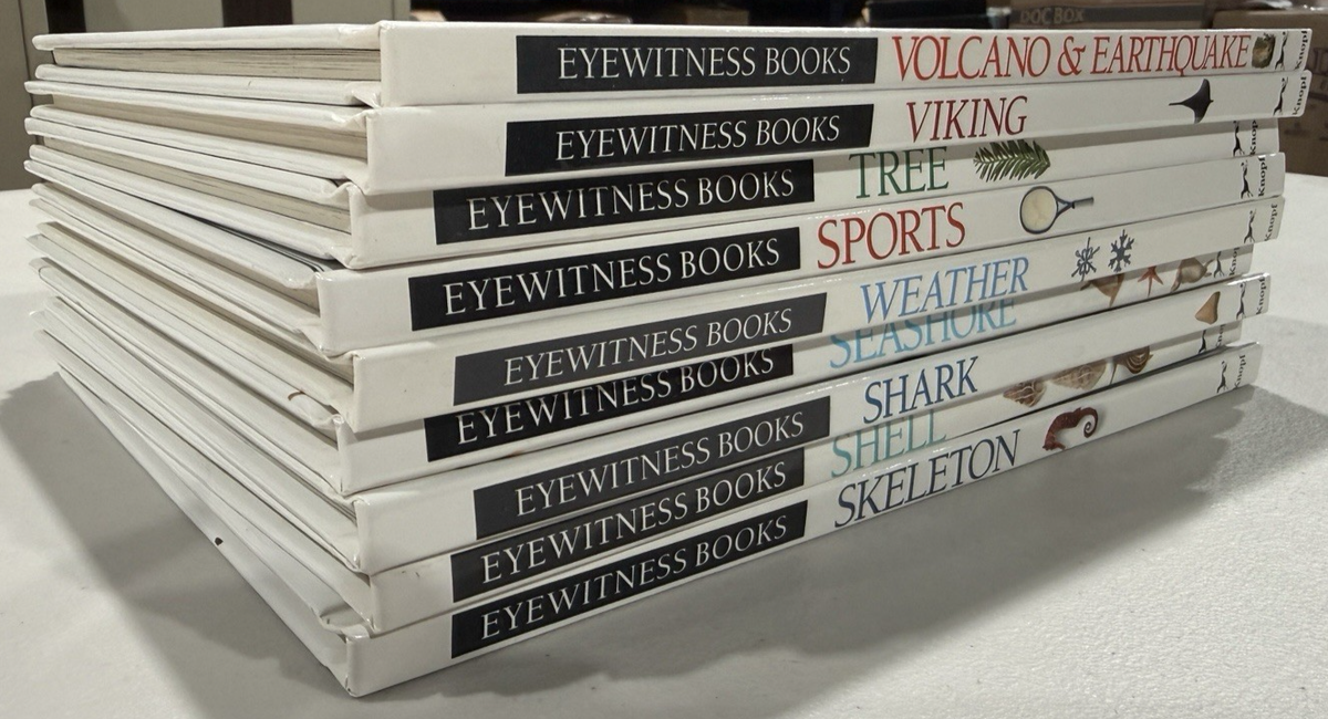 Eyewitness Books /Lot of 9 HB Set/Homeschool Science Nature
