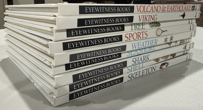 Eyewitness Books /Lot of 9 HB Set/Homeschool Science Nature