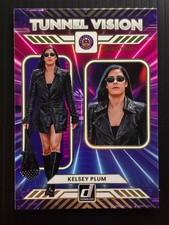 🏀 Kelsey Plum 2025 Panini Donruss WNBA Tunnel Vision Press Proof- #3 Sparks 🏀