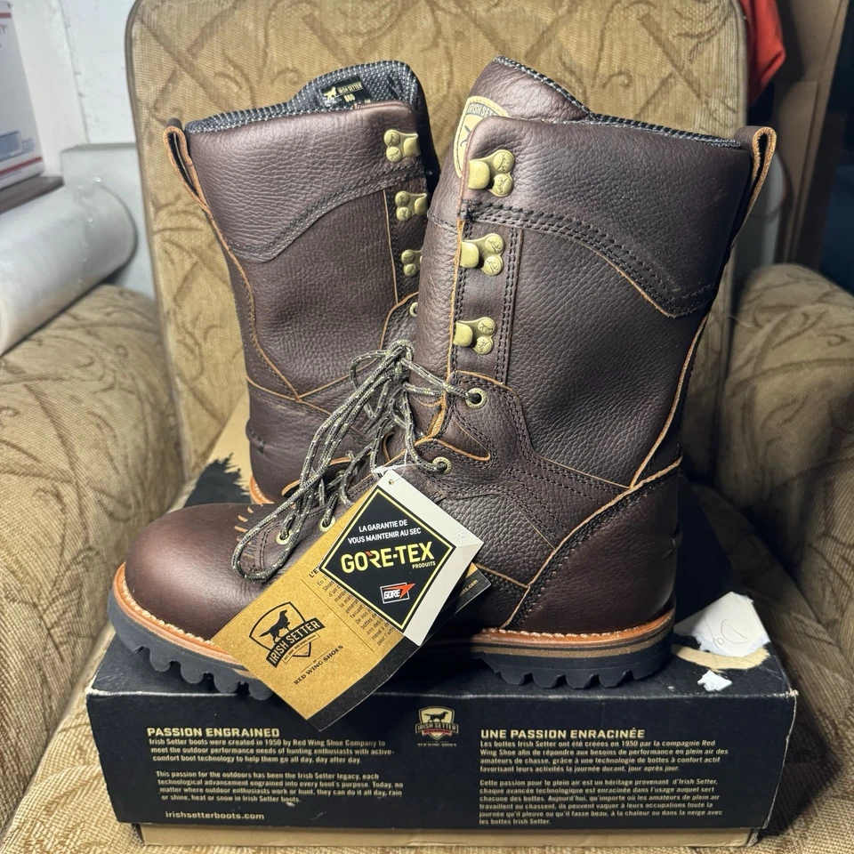 IRISH SETTER HUNTING BOOT SIZE 10D - Image 3 of 4