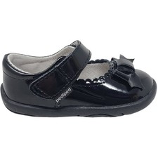 Pediped GG134-BLKPT Betty Black Patent Toddlers Size 5-6.5 NWB