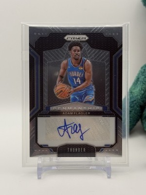 2024-25 Panini Prizm - Adam Flagler Penmanship Auto #PNM-AFG OKC Thunder