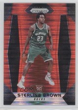 2017-18 Panini Prizm Red Pulsar Prizm 19/25 Sterling Brown #188 7b5