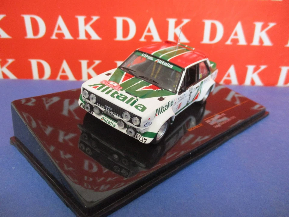 Die cast 1/43 Modellino Auto Fiat 131 Abarth Rally Monte Carlo 1979 M. Alen - Immagine 2 di 4