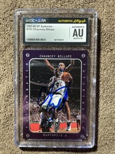1997-98 SPx Chauncey Billups #3 (RC)G SP Authentic Raptors  3 g