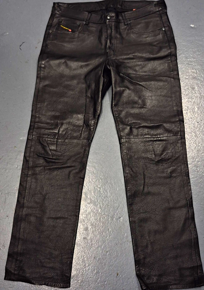 Diesel Leather Pants for Men Just Listed 2026