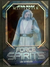 2024 Topps Masterwork Star Wars #FS-6 Luke Skywalker Force Spirits Case Hit SP