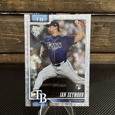 Topps 2026 Series 1 Ian Seymour Rookie Diamante Foil #165 Tampa Bay Rays MLB