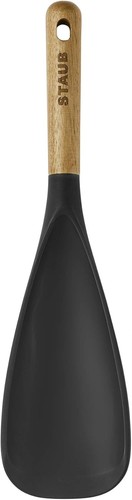 STAUB Multifunction Spatula Spoon, Great for Both Cooking 1 unit, Matte Black - Picture 4 of 5