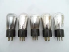 5x CUNNINGHAM CX-301-A GLOBE VINTAGE TUBE HICKOK TESTED 100%+ 301A 01A UX-201-A