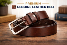 Mens Leather belts 100% genuine Leather black brown 30''- 72'' waist size bkl-02