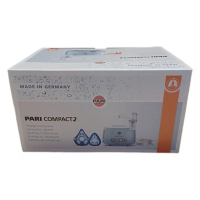 PARI COMPACT2 Inhalationsgerät Kinder & Erwachsene – Inhalator Vernebler zur The - Bild 1 von 4