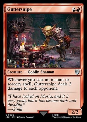 Guttersnipe ~ Commander: Herr der Ringe [ NM ] [ Magic MTG ]