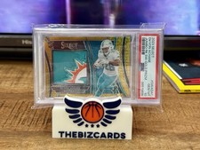 2023 Panini Select - Jumbo Rookie Patch De'Von Achane Gold PSA 10 Pop 1
