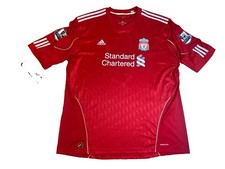 Liverpool FC Adidas 2010/2011 Gerrard #8 Football Shirt Soccer Jersey 3XL XXXL