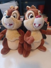 Exclusive Walt Disney World Parks Authentic Chip 'n Dale 9" Plushies