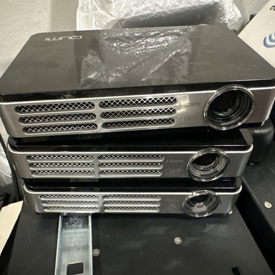 Vivitek Qumi Q2-B HD Pocket Projector TESTED WORKING Lot Of 3