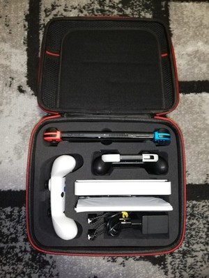 Nintendo Switch All-in-One Carrying Case XL Big High-Quality Travelcase Black