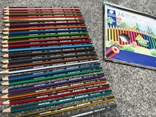 Image of Staedtler Noris Colour Pencils Assorted School Colouring pack of 24 pencils