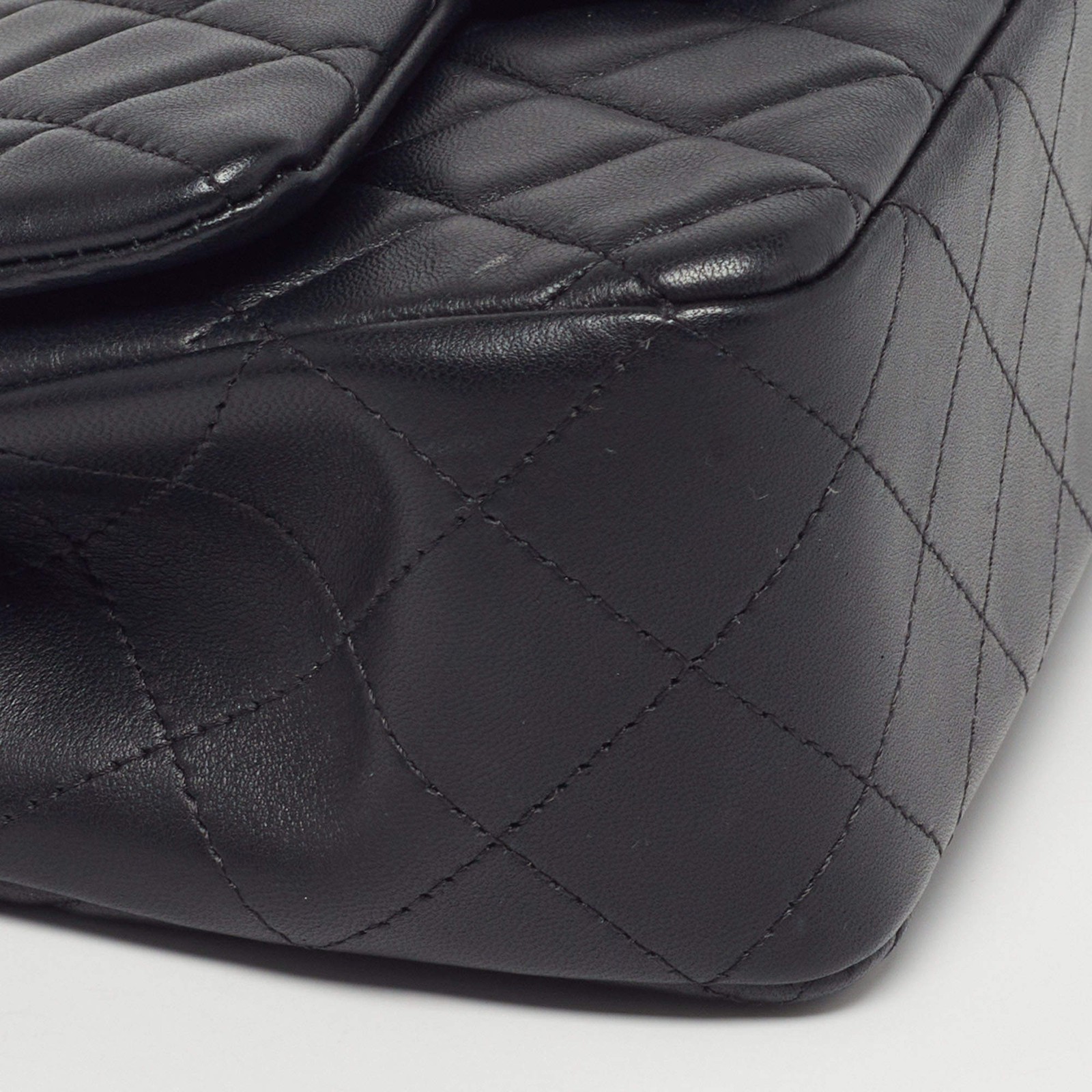 Chanel Classic Single Rectangular Flap Mini Black… - image 11