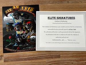 Guns N Roses Signed Autograph for sale | eBay