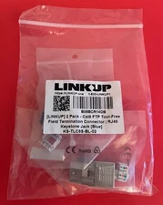LINKUP - KS-TLC8S-BL-02-DSX8000 Certified] Cat8 Ethernet Cable Con (2-Pack) RJ45