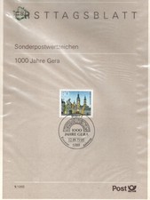 BUND ETB arkusze pierwszego dnia obiegu z JEDZENIEM. Bonn rok. 1995, komplet w blistrze (14.ZO)