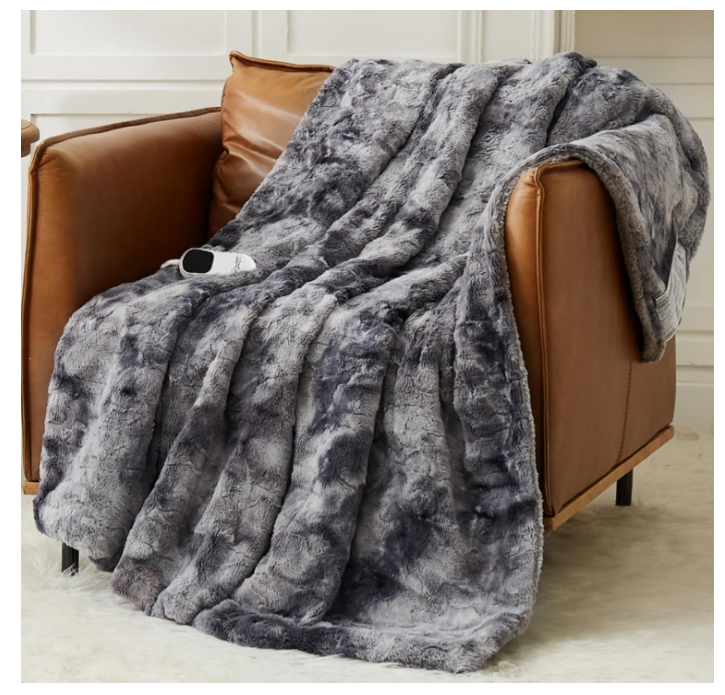 Heated Blanket Electric Throw - 50X60 Heating Blanket