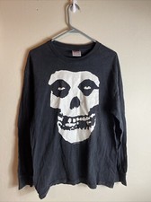 Vintage 2001 Long Sleeve Misfits Shirt L Crimson Ghost