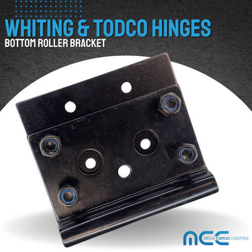 2 Pack Door Bottom Roller Bracket for Whiting Style Overhead Roll Up Truck Door - Picture 6 of 8
