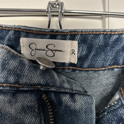 Jessica Simpson Lived In Vintage Authentic Denim Size 30 NWT - Picture 7 of 10