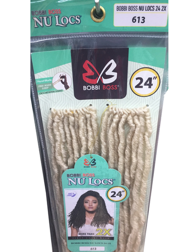 Bobbi Boss Nu Locs Pre Loop Crochet Faux Locs Soft Locs 18" and 24" ALL COLORS - Picture 28 of 50