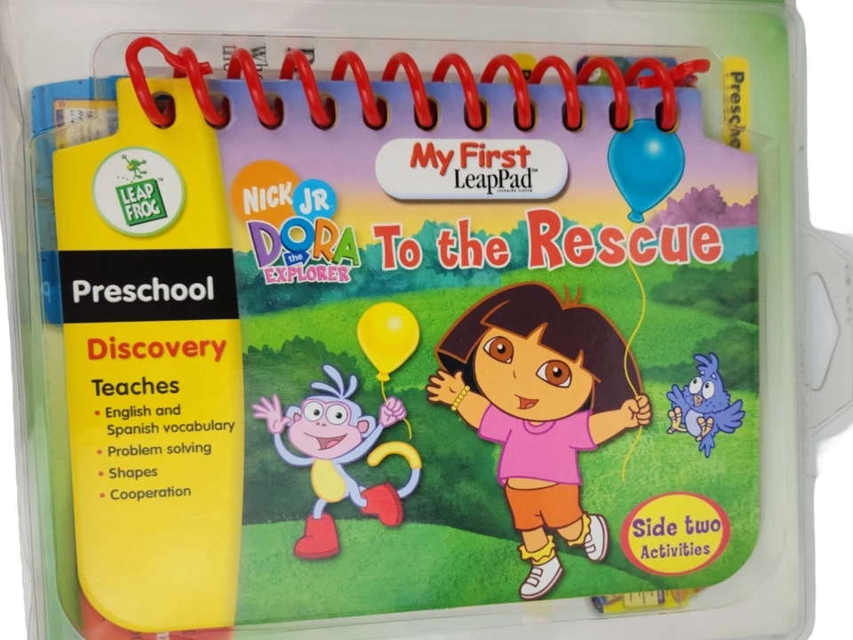 Leap Frog Dora To The Rescue My First LeapPad Preschool Book Cartridge - Image 3 of 4