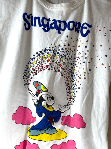 Disney Singapore Mickey Mouse VINTAGE 80s NEW - Picture 2 of 3