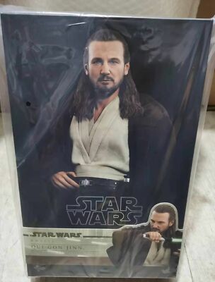 New Hot Toys MMS525 Star Wars I THE PHANTOM MENACE 1/6 QUI-GON