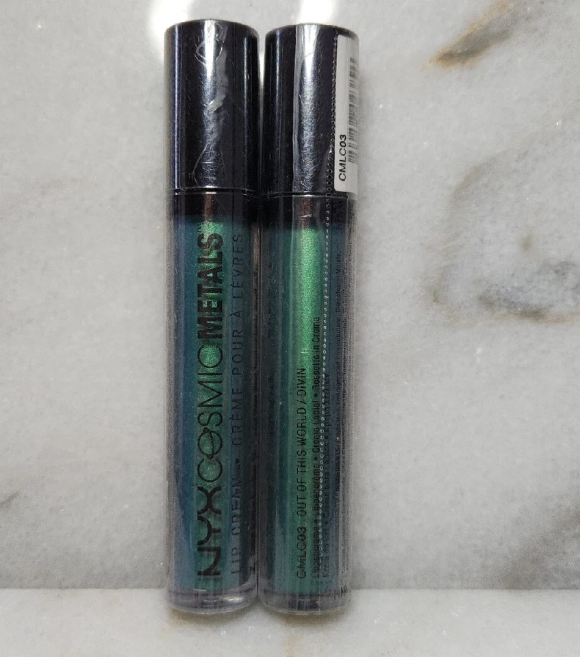 2 NYX Cosmic Metals Lip Cream CMLC03 Out Off This World. - Image 4 of 4
