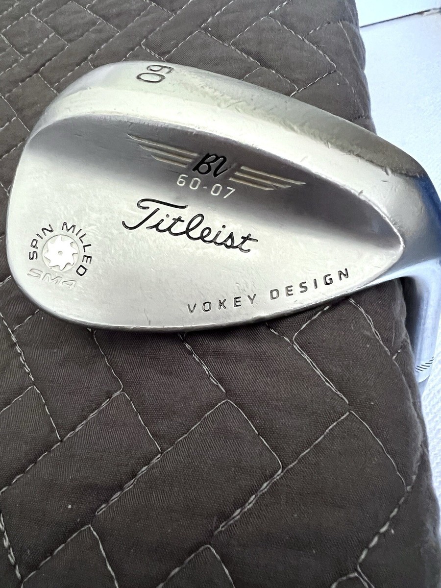 Titleist Vokey Design BV Wedge 60° 07 SM4 Spin Milled Steel Shaft 