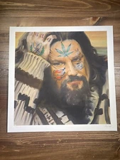“The Dude” Big Lebowski Art Print Poster By Jules Muck XX/100 Jeff Bridges