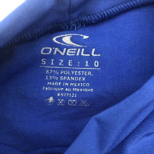 O'Neill Kid's Basic Skins LS Rash Guard - Pacific Size-10 style-3346 NWT *READ - Picture 4 of 16