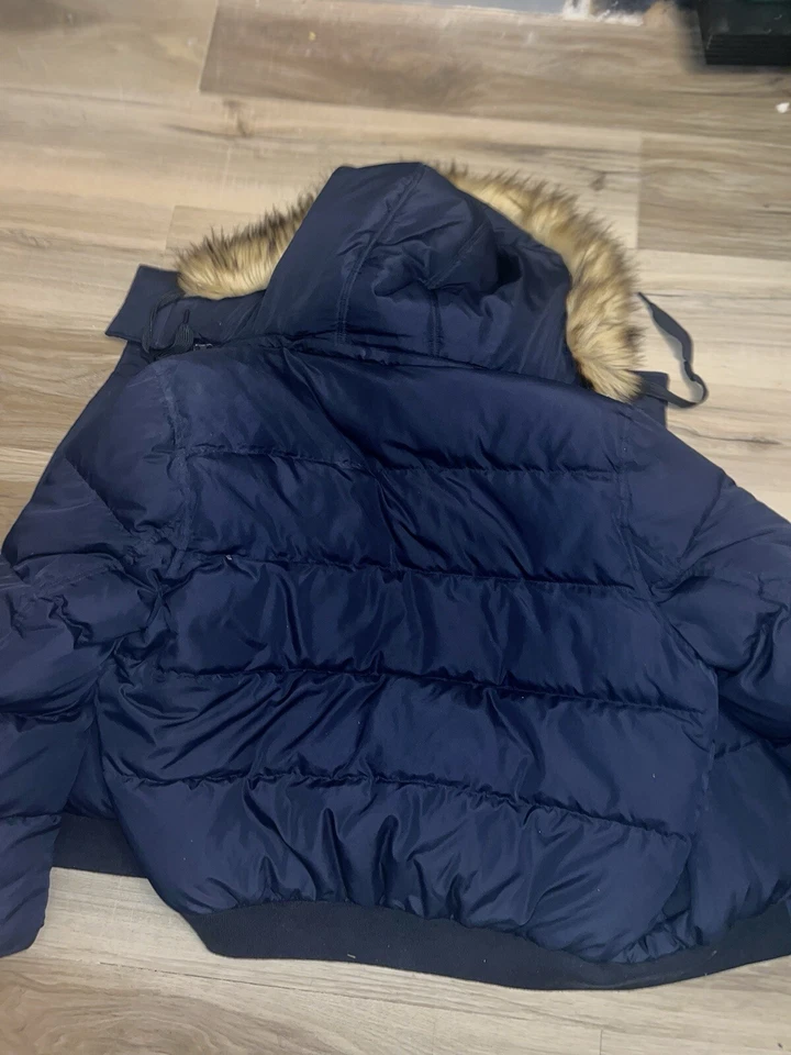 Mark Jacob’s Puffer Jacket Faux Fur Hood - Image 4 of 4