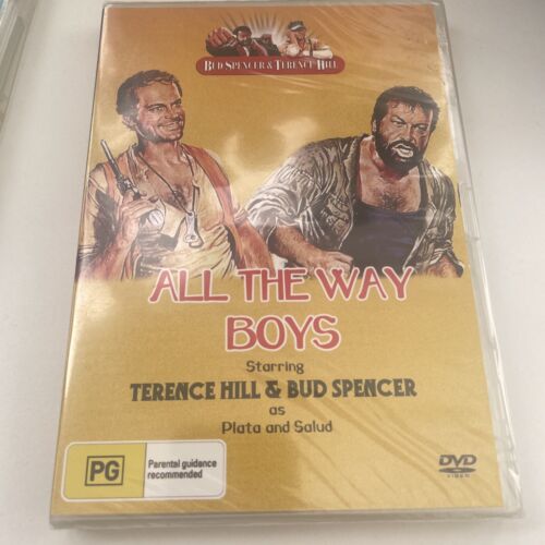 All The Way Boys DVD New Sealed Australian Bud Spencer’s Terence Hill - Picture 1 of 2