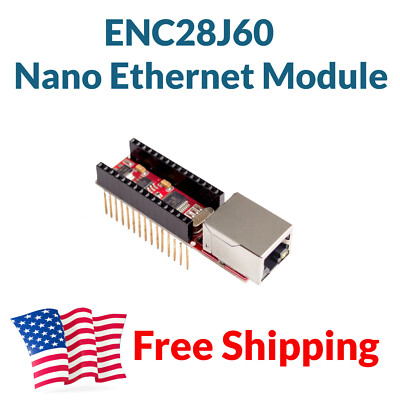 Nano Ethernet Shield LAN Network Module Arduino Mini NIC Adapter V3 SPI USA