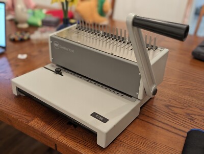 GBC CombBind C150 Heavy Duty Pro Binding Machine - Comb Binding Machines, EUC