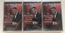 Nat King Cole 20 Greatest Hits Cassette ROMANTIC PERFORMANCES Tapes 1,2,3 NEW