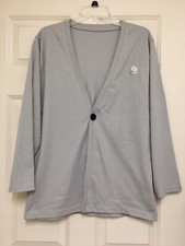 JAL Japan Airlines Single Button First Class Cardigan Sweater One Size Unisex