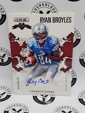 2012 Rookies & Stars Crusade Red Signatures /199 Ryan Broyles #13 Rookie Auto RC