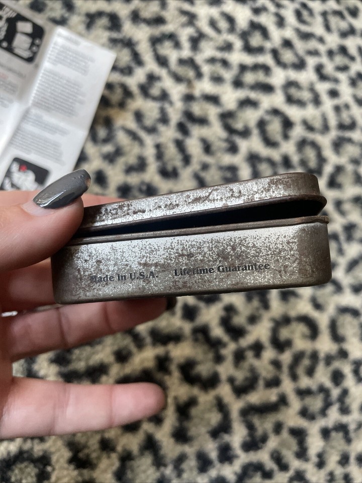 Harley Davidson Zippo Tin Box (no Lighter, Box Only) eBay